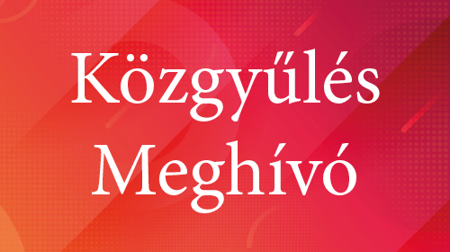 Közgyűlési meghívó!!