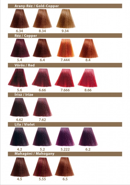 STELLA Vitacolor Lux Ammóniaszegény Mikropigmentes Hajfesték 6.66 100 ml