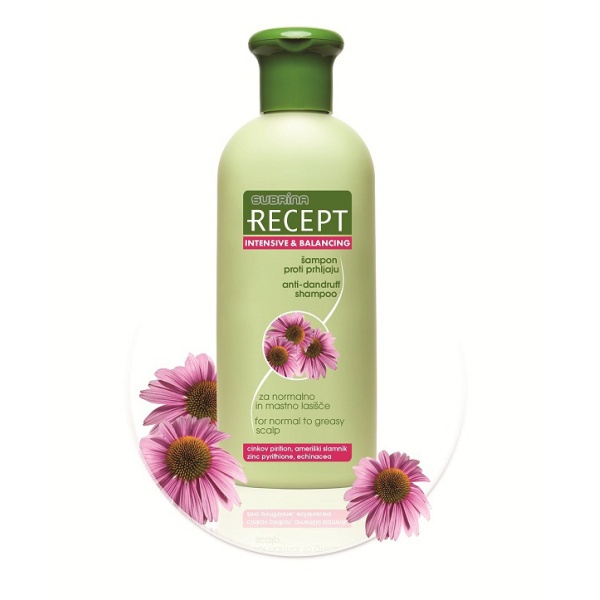 SUBRINA Recept Anti Dandruff Sampon Intensive & Balance Korpásodás Ellen 400 ml  52210