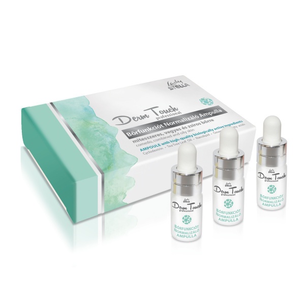 Lady Stella Derm Touch Bőrfunkciót Normalizáló Ampulla 3*3 ml