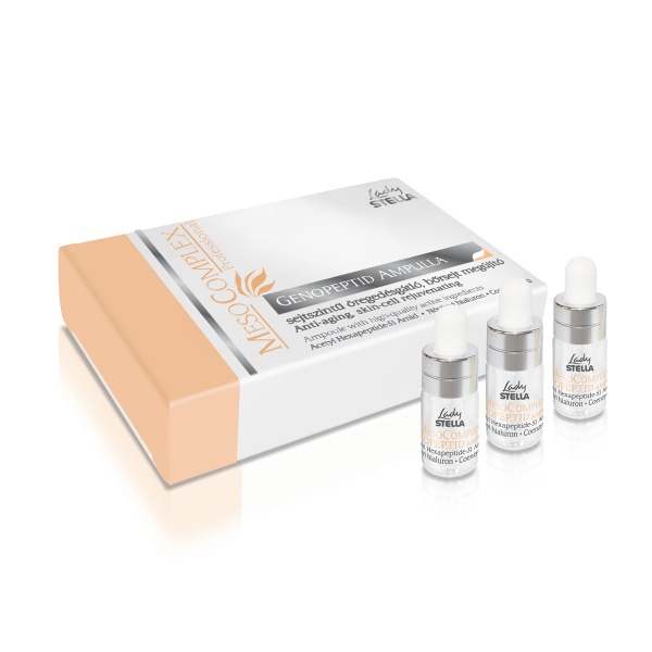 Lady STELLA Mesocomplex Genopeptid Bőrsejt megújjító Ampulla 3*3 ml