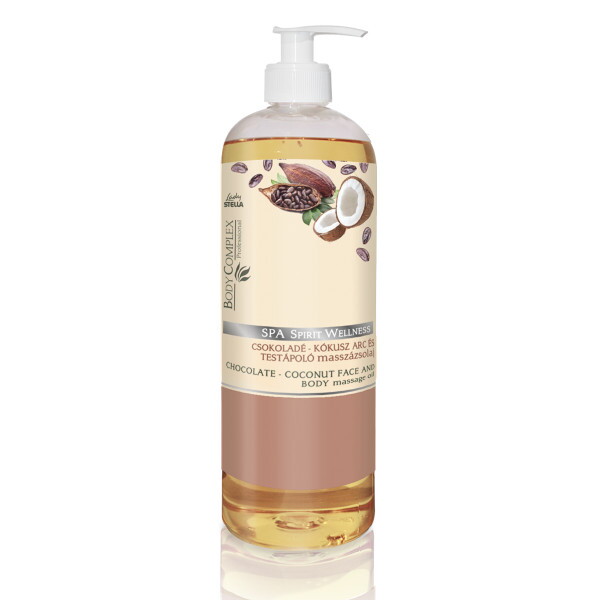 Lady STELLA Spa Spirit Wellness Csokoládé Kókusz Intenzív Bőrápoló Masszázsolaj pumpás 1000 ml