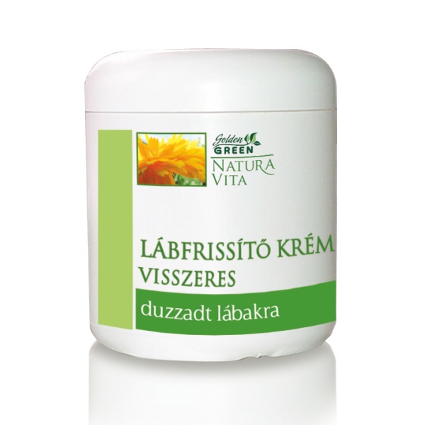 Golden GREEN  Natura Vita Lábfrissítő Visszéres lábra Krém 250ml