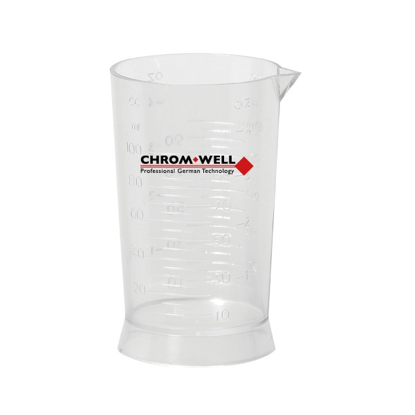 Chromwell Mérőpohár 100ml Átlátszó  52339