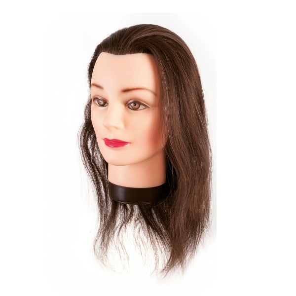Babafej Tartóval 40 cm-es Eredeti Hajjal  00624
