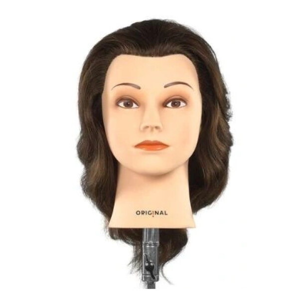 Emeline Babafej Természetes Hajjal 20-30 cm Sötét Barna P005009