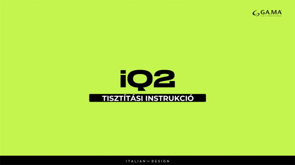 Ga.Ma Professzionális Iq2 Hajszárító Fekete PH6075.BK