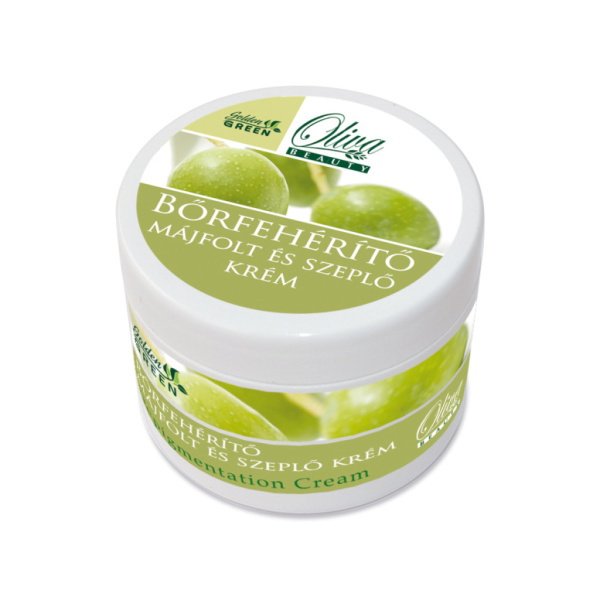 Golden GREEN  Oliva Beauty Bőrfehérítő Májfolt És Szeplő Krém 100  ml