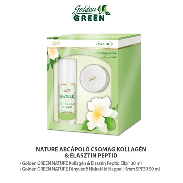 Nature Szépségcsomag Kollagén + Elasztin Elixírrel És Fényvédő Nappali Krémmel