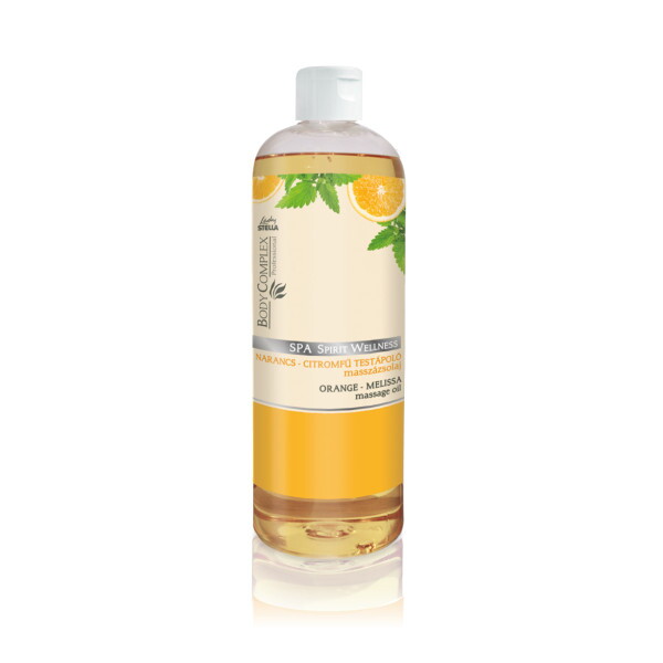 Lady STELLA Spa Spirit Wellness Narancs és Citromfű Kupakos Masszázsolaj 1000 ml