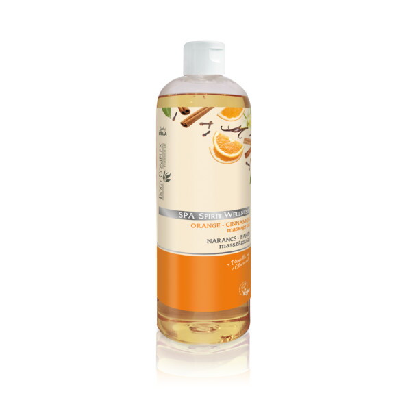 Lady STELLA Spa Spirit Wellness Narancs-Fahéj Masszázsolaj 1000 ml