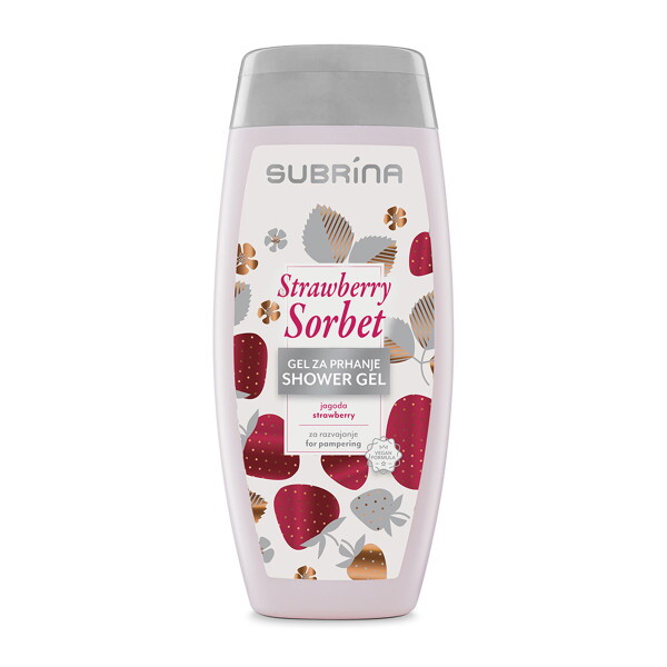SUBRINA Strawberry Sorbet Tusfürdő Eper Illattal 250ml  81130
