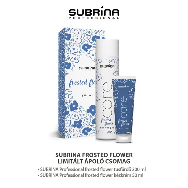 SUBRINA Professional Frosted Flower Limitált Ápoló csomag