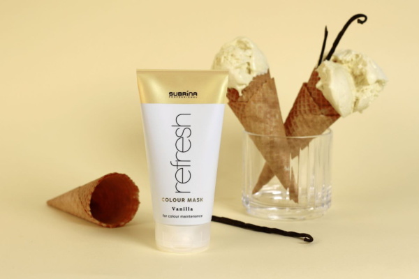 SUBRINA Refresh Vanília Színfelfrissítő Maszk 150 ml  060490