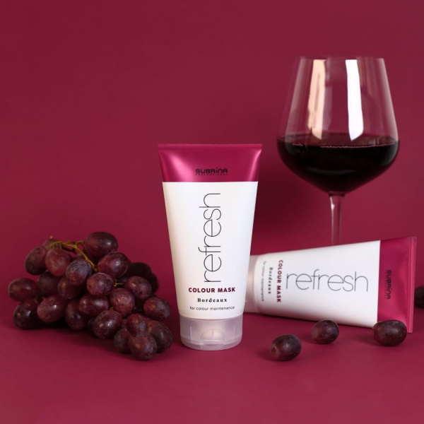 SUBRINA Refresh Bordeaux Színfelfrissítő Maszk 150 ml  060550