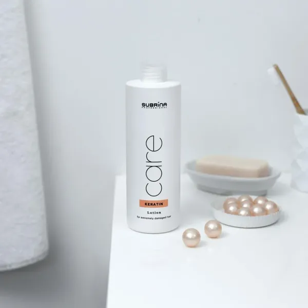 SUBRINA Professional Care Keratin Perfect Lotion  Újrastrukuráló, Regeneráló Lotion 500  ml  60272