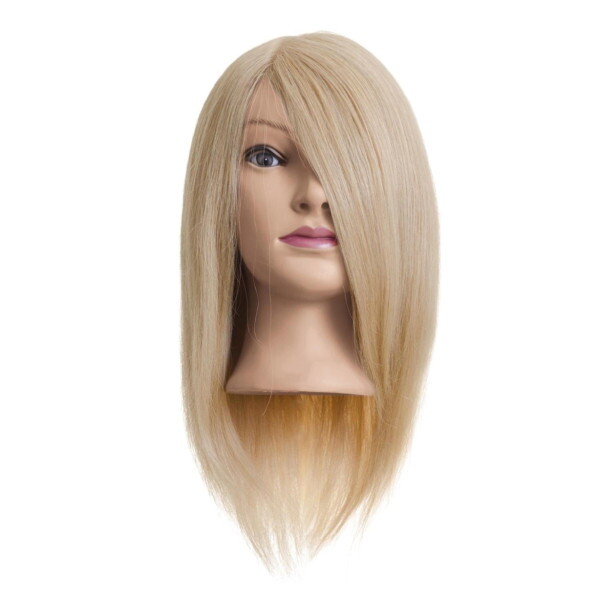 Luna Babafej Természetes Hajjal 35cm Arany Szőke 1311