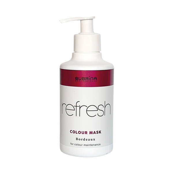 SUBRINA Refresh Bordeaux Színfelfrissítő Maszk 250 ml 061150