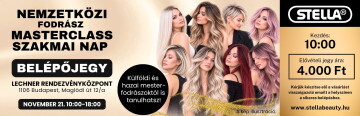 Nemzetközi Fodrász Masterclass Szakmai Nap Belépő